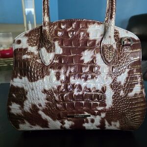 New Brahmin Rosetta Satchel